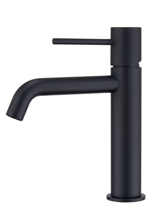Monza mattsvart handfatskran BDM039-1NG Imex