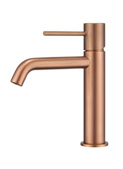 Grifo lavabo Monza oro-rosa cepillado BDM039-1ORC Imex