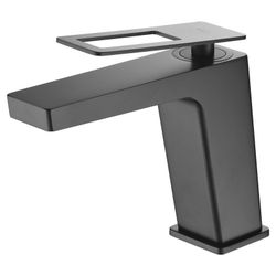 Grifo lavabo Suecia negro BDC032-1NG Imex