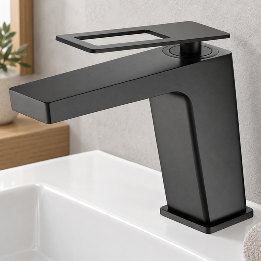 Sweden black Imex washbasin tap