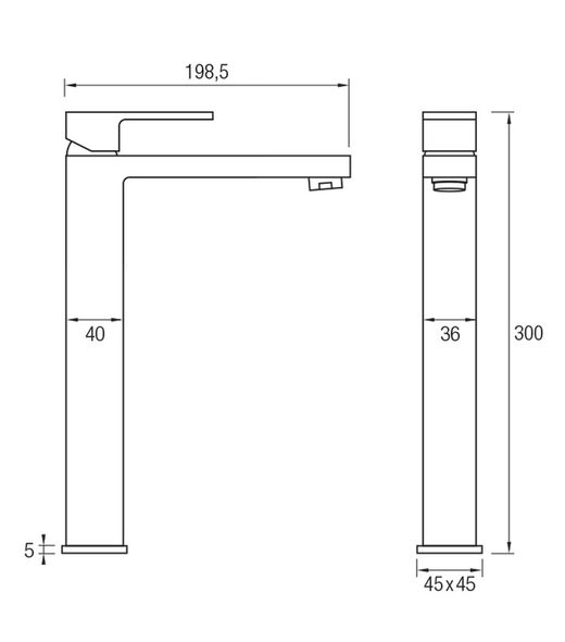 Luxor Spültischarmatur Alto Aquassent
