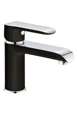 Grifo Misuri negro para lavabo Aquassent