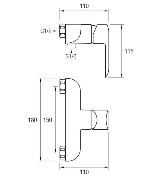 Aixeta Missouri per Dutxa Aquassent