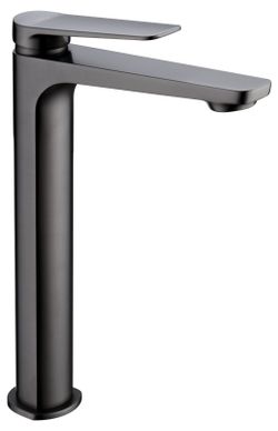 Grifo monomando de lavabo alto Nápoles Black gun metal BDN047-3BGM Imex