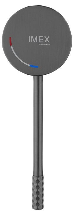 Hoher Waschtisch-Mischbatterie Genoa Schwarz Gun Metal BDG053-3BGM Imex