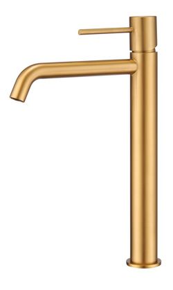 Grifo monomando lavabo Monza oro-cepillado BDM039-3OC Imex
