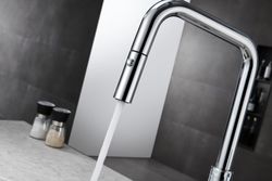 Aixeta monocomandament Niça crom broc alt extraïble Ref. GCE027 Imex