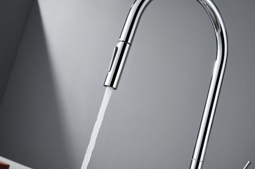 Rubinetto cucina con bocca estraibile Berna cromato Rif. GCE026 Imex