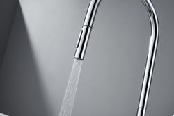 Rubinetto cucina con bocca estraibile Berna cromato Rif. GCE026 Imex