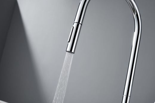 Rubinetto cucina con bocca estraibile Berna cromato Rif. GCE026 Imex