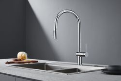 Rubinetto cucina con bocca estraibile Berna cromato Rif. GCE026 Imex