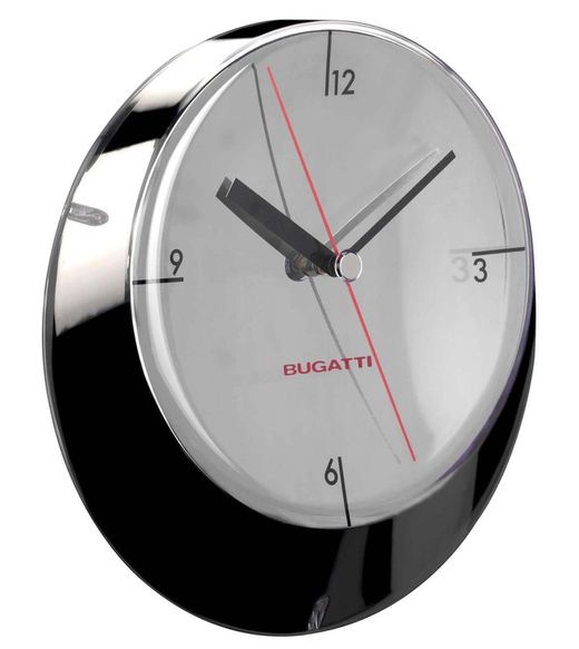 Home & Marketing Horloge murale Glamour finition chrome