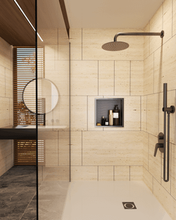 Hornacina Cuadrada Atlantic Níquel Cepillado HOR001/NQ