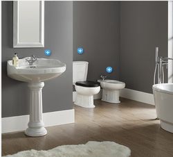 Komplette Toilette Griechenland Wengué Sanitana