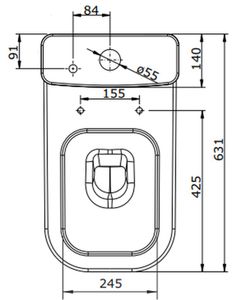 Toaleta Unisan Complete Look