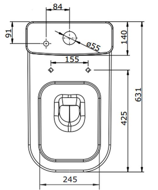Toaleta Unisan Complete Look