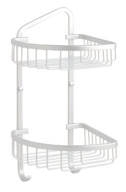 Jabonera adhesiva de aluminio esquina doble AC_221 Pyp