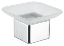 Porte-savon adhésif salle de bain finition chrome AC_236 PyP
