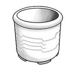 Jardinera Mauricio antivandálico circular Verniprens