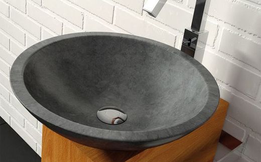 Lavabo Catania negre 405x120 mm The Bathco