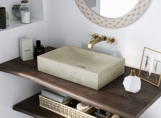 Lavabo Dana Beige 50x35x12 cm