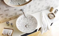 Floral Basin I 400x400x150 mm The Bathco