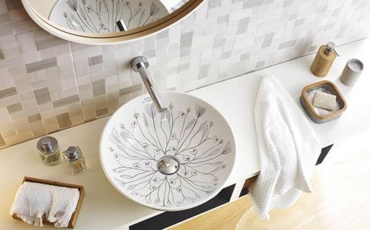 Floral Basin I 400x400x150 mm The Bathco