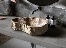 Lavabo piedra Petra 450-500×15 cm