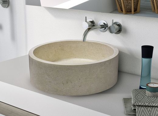 Lavabo pedra Race 40×13 cm