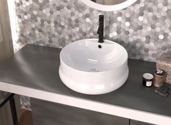 Lavabo Porcelana Ara 45Øx10 cm