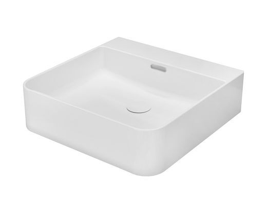 Eume Porcelain Washbasin 42x42x13 cm