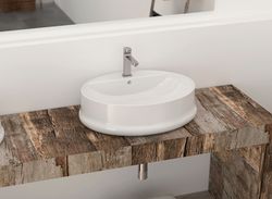 Lavabo Porcelana Tormes 56x44x17 cm