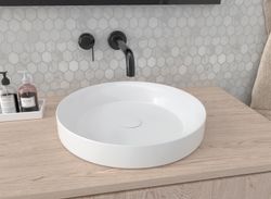 Ontario Porcelain Washbasin 40Øx11 cm