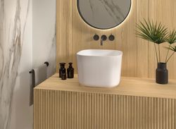 Lavabo Porcelana Vito Blanco Brillo 40x40x29 cm