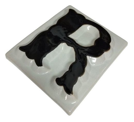 Klassisk Kakelbokstav 15x15 cm