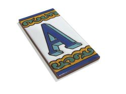 Chalettegel Letter 7,5x15 cm