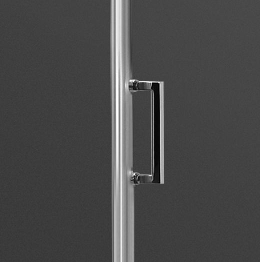 Mampara de dutxa corredissa Atempo100 vidre transparent Castel