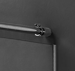 Mampara de dutxa corredissa Atempo100 vidre transparent Castel