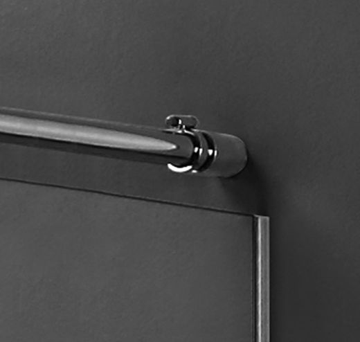 Mampara de dutxa corredissa Atempo100 vidre transparent Castel