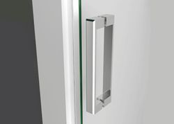 Mampara de dutxa corredissa Free 100 vidre transparent Castel