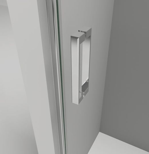 Mampara de ducha angular corredera Magna 300 2 fijos + 2 puertas Castel