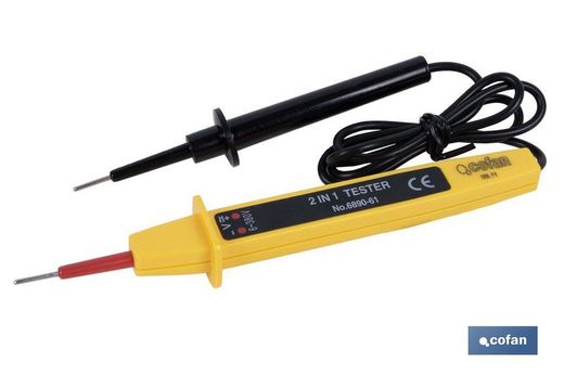 2-in-1 3-400 W spanningsmeter