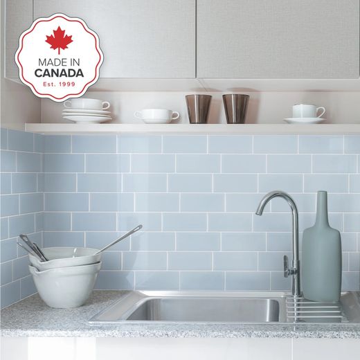 Babe Subway kakelklistermärke 29,36 cm x 21,29 cm Smarttiles