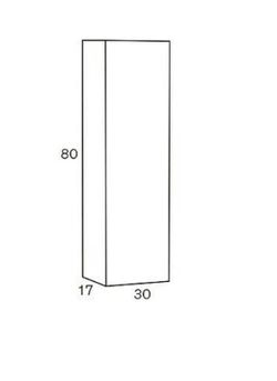 Γενικά βοηθητικά έπιπλα 80 cm x 30 cm x 17 cm Sanchis
