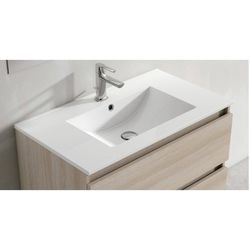 Moble i lavabo Kyoto Blanc 2 calaixos suspès Visobath