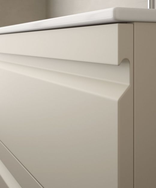 Natalia 2 lades kleur 34 met luchtkeramische spoelbak Avila twee