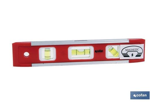 Allume di livello magnetico. Modello Torpedo 250Mm