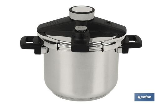 Olla Presión 6L Inox Inducción Modelo Queen