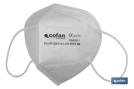 Packung mit 2 Faltmasken Ffp2 Nr
