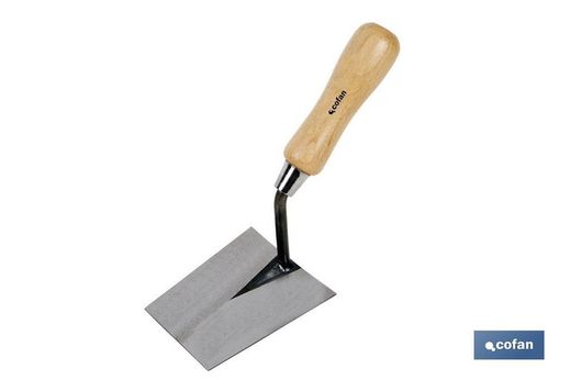 Truelle à carrelage L-125X125X65Mm.